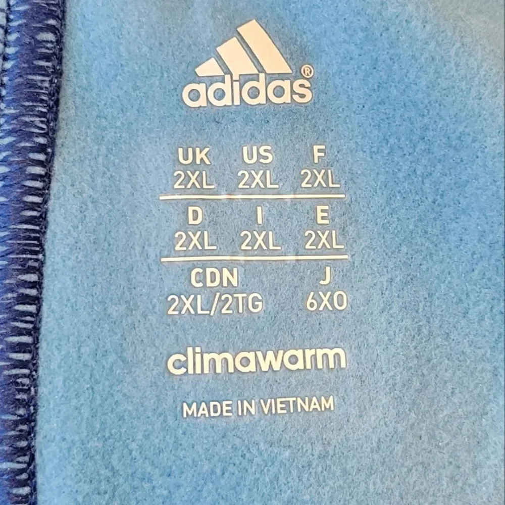 Adidas Climawarm Teal Drawstring Athletic Sports Pants Size 2XL